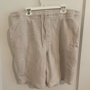 Men's Target Cream Sweat Shorts